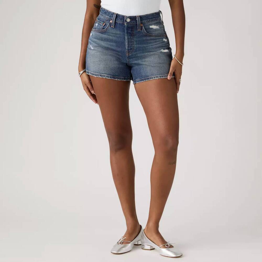 NEW LEVI'S 501 short - curve in dark wash